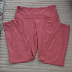 Old Navy High Waisted Coral Powersoft Leggings